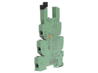 View on the left Phoenix Contact PLC-BSC- 24DC/21 Relay socket 5-pin 
