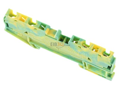 Ansicht oben hinten Phoenix ST 4-QUATTRO-PE Durchgangsklemme 0,08-6qmm gn-ge 