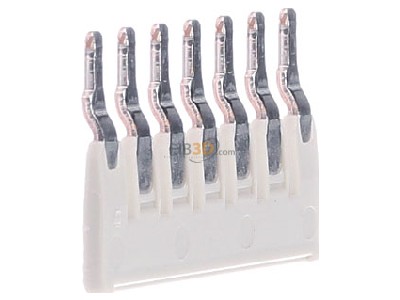 View on the right WAGO 2002-477 Cross-connector for terminal block 7-p 
