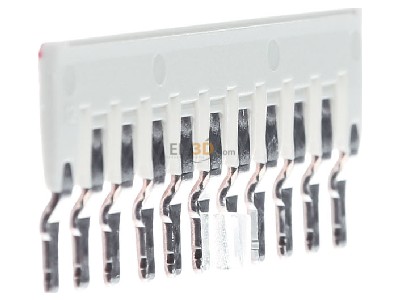 View on the right WAGO 2002-481 Cross-connector for terminal block 11-p 

