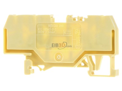 Back view WAGO 280-672 Feed-through terminal block 5mm 24A 
