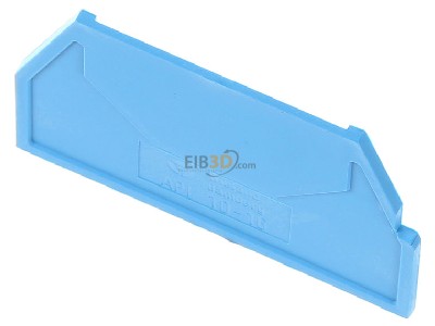 View up front Wieland API 10-16 BLAU/V0 End/partition plate for terminal block 

