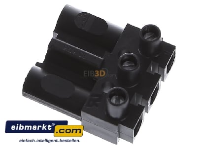 View top right Wieland ST18/3B1 SW Connector plug-in installation 3x2,5mm²
