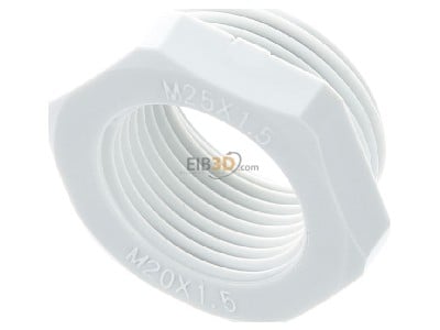 View up front Kaiser 3455.25.20 Adapter ring M20 / M25 plastic 
