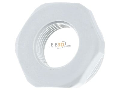 Front view Kleinhuis 1893M3220 Adapter ring M20 / M32 plastic 
