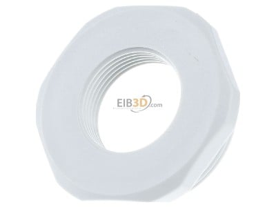 Front view Kleinhuis 1893M4025 Adapter ring M25 / M40 plastic 
