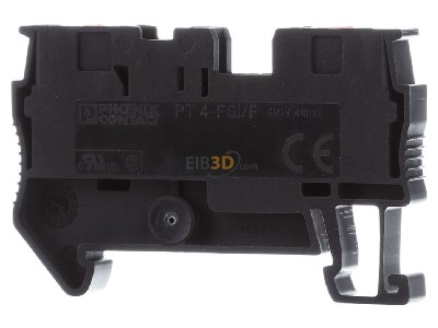 Ansicht hinten Phoenix PT 4-FSI/F Sicherungsreihenklemme 0,2-6qmm,7,5A 400V 