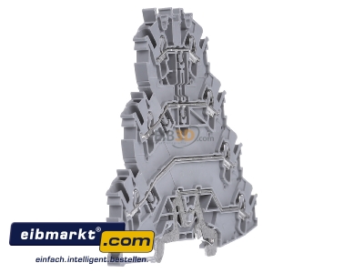 View on the left WAGO Kontakttechnik 2002-4127 Feed-through terminal block 5,2mm 24A 
