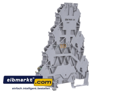 View on the right WAGO Kontakttechnik 2002-4127 Feed-through terminal block 5,2mm 24A 
