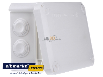 View on the left OBO Bettermann T 100 RW Flush mounted terminal box

