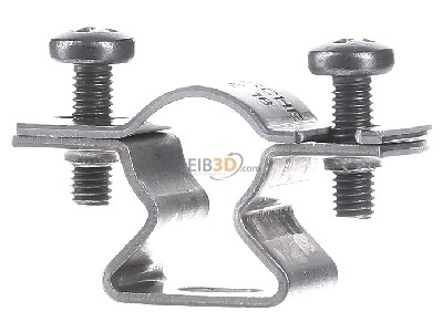 Front view Frnkische ASG-E 16 Clamp for cable tubes 16mm 

