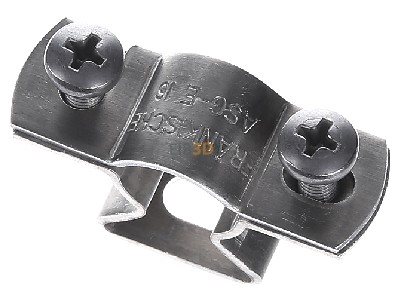 Top rear view Frnkische ASG-E 16 Clamp for cable tubes 16mm 
