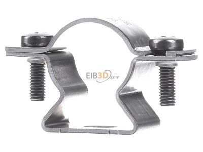 Front view Frnkische ASG-E 25 Clamp for cable tubes 25mm 
