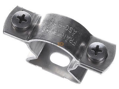 Top rear view Frnkische ASG-E 25 Clamp for cable tubes 25mm 
