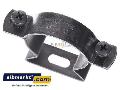 View up front Frnkische ASG-E 40 Clamp for cable tubes 40mm
