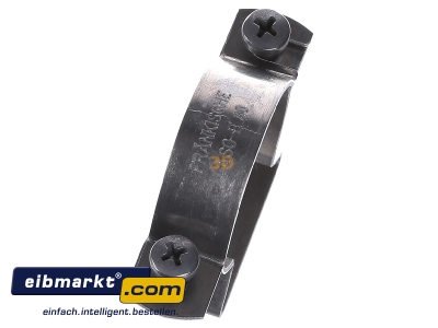 View top left Frnkische ASG-E 40 Clamp for cable tubes 40mm
