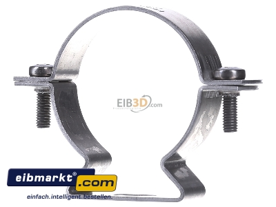 Back view Frnkische ASG-E 50 Clamp for cable tubes 50mm
