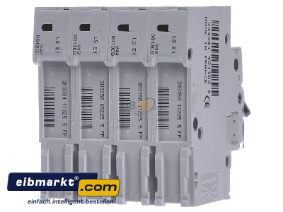 Back view Hager MCN613 Miniature circuit breaker 3-p C13A - 
