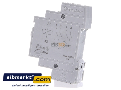 View on the right Finder 202382304000 Latching relay 230V AC
