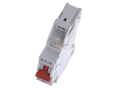 View up front Eaton PLI-B10/1 Miniature circuit breaker 1-p B10A 
