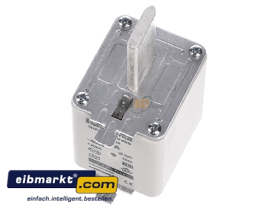 View up front Mersen N211083 Low Voltage HRC fuse NH2 400A
