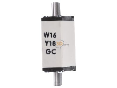 Back view Mersen NH000GG50V6-1 Low Voltage HRC fuse NH0 6A 
