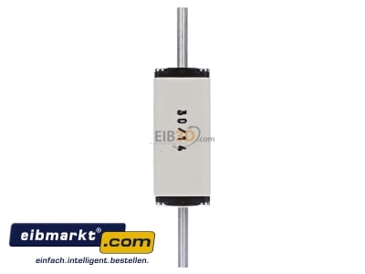 Back view Mersen 1F145. Low Voltage HRC fuse NH1 35A 
