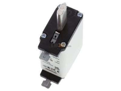 View up front Mersen NH1GG50V80-1 Low Voltage HRC fuse NH1 80A 
