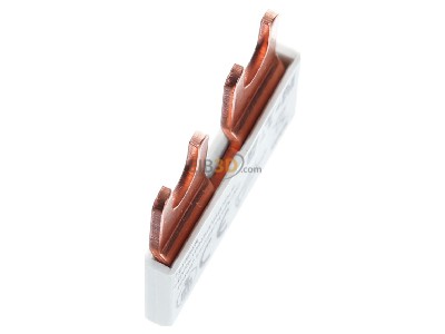 View top left Eaton EVG-1PHAS/2MODUL Phase busbar 1-p 10mm 
