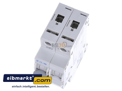 View up front Eaton (Installation) PXL-C16/1N Miniature circuit breaker 1-p C16A 

