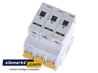 View up front Eaton (Installation) PXL-C25/3 Miniature circuit breaker 3-p C25A - 
