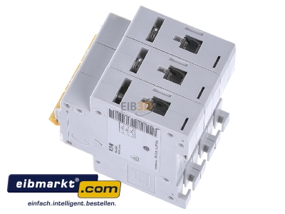 View top right Eaton (Installation) PXL-C25/3 Miniature circuit breaker 3-p C25A - 
