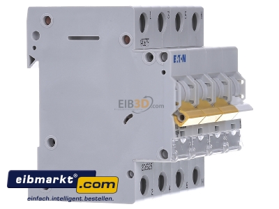 View on the left Eaton (Installation) PXL-C25/3N Miniature circuit breaker 3-p C25A
