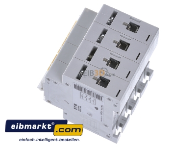 View top right Eaton (Installation) PXL-C25/3N Miniature circuit breaker 3-p C25A
