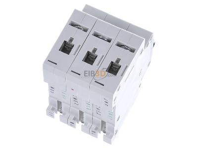 Top rear view Eaton PXL-C40/3 Miniature circuit breaker 3-p C40A 
