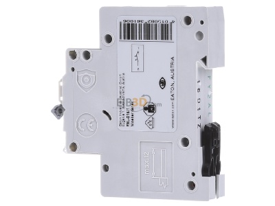 View on the right Eaton PXL-D16/1 Miniature circuit breaker 1-p D16A 
