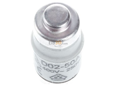 View up front W�hner 01693 Neozed fuse link D02 50A 01 693

