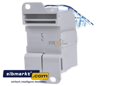 Back view Erico 569040 Rail terminal bar 1-p screw clamp
