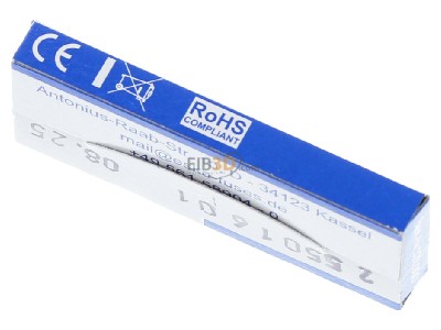 Top rear view Eska 521.019 Miniature fuse medium delay 1,6A 5x20 mm 
