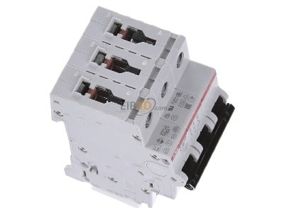 View top left ABB S203M-C16 Miniature circuit breaker 3-p C16A 
