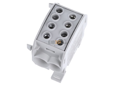 View top left Weidmller WPD 103 2X70/2X50 GY Feed-through terminal block 32,9mm 300A 
