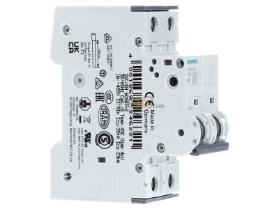 View on the left Siemens 5SY6206-6 Miniature circuit breaker 2-p B6A 
