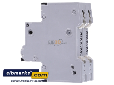 View on the right Siemens Indus.Sector 5SY6210-7 Miniature circuit breaker 2-p C10A 
