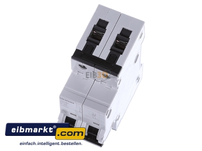 View up front Siemens Indus.Sector 5SY6210-7 Miniature circuit breaker 2-p C10A 
