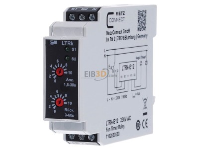 Front view Metz LTRk-E12 230AC II Delayed activation device 
