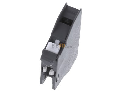 View up front ABB CA 5-01 Auxiliary contact block 0 NO/1 NC 

