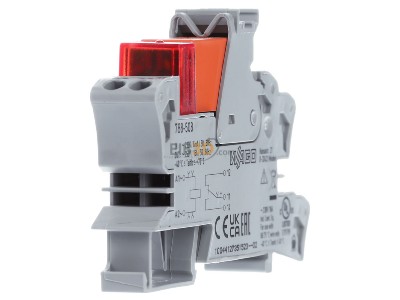 View on the left WAGO 788-508 Switching relay AC 230V 16A 
