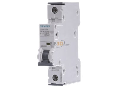 Front view Siemens 5SY4113-6 Miniature circuit breaker 1-p B13A 
