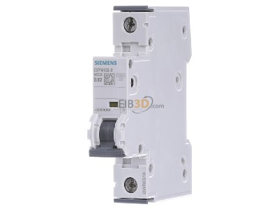 Front view Siemens 5SY4132-6 Miniature circuit breaker 1-p B32A 

