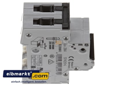 View top left Miniature circuit breaker 2-p B10A 5SY4210-6 Siemens Indus.Sector 5SY4210-6

